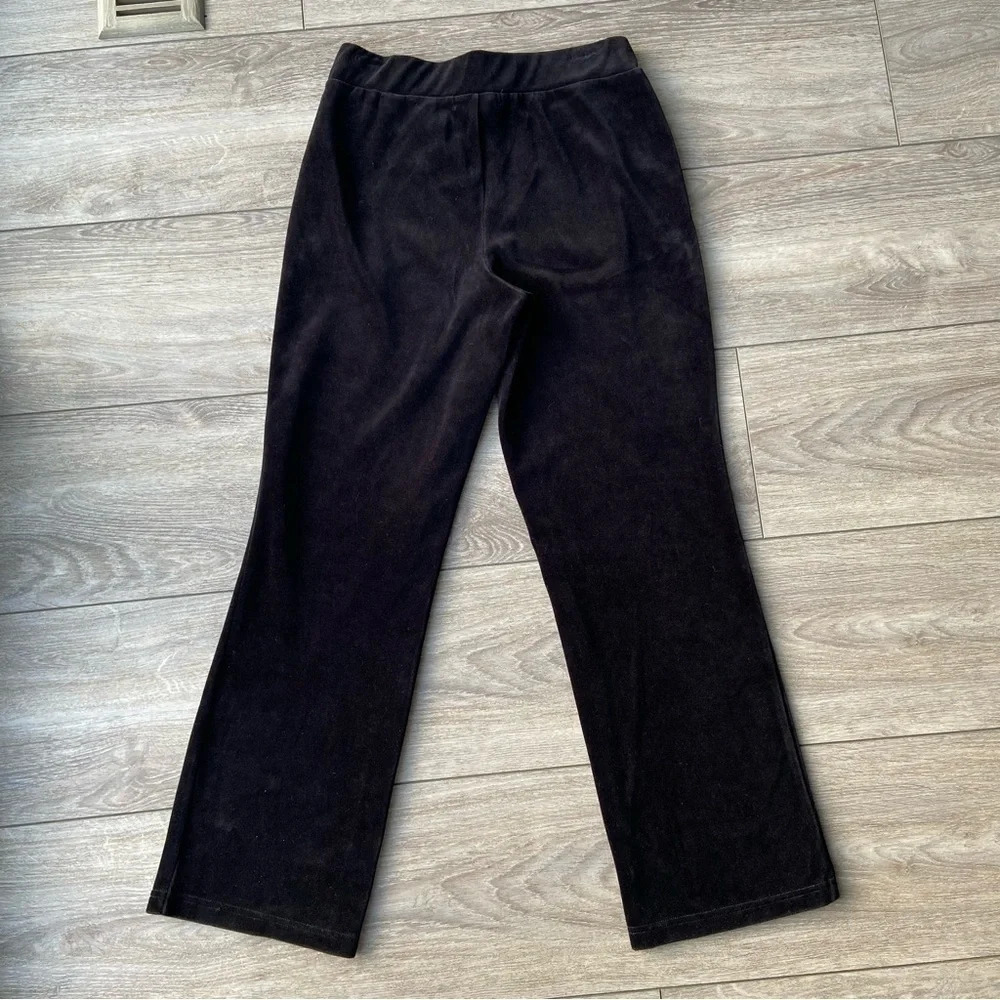Ralph Lauren Velvet  Bootcut Pull On Pants - Picture 9 of 11